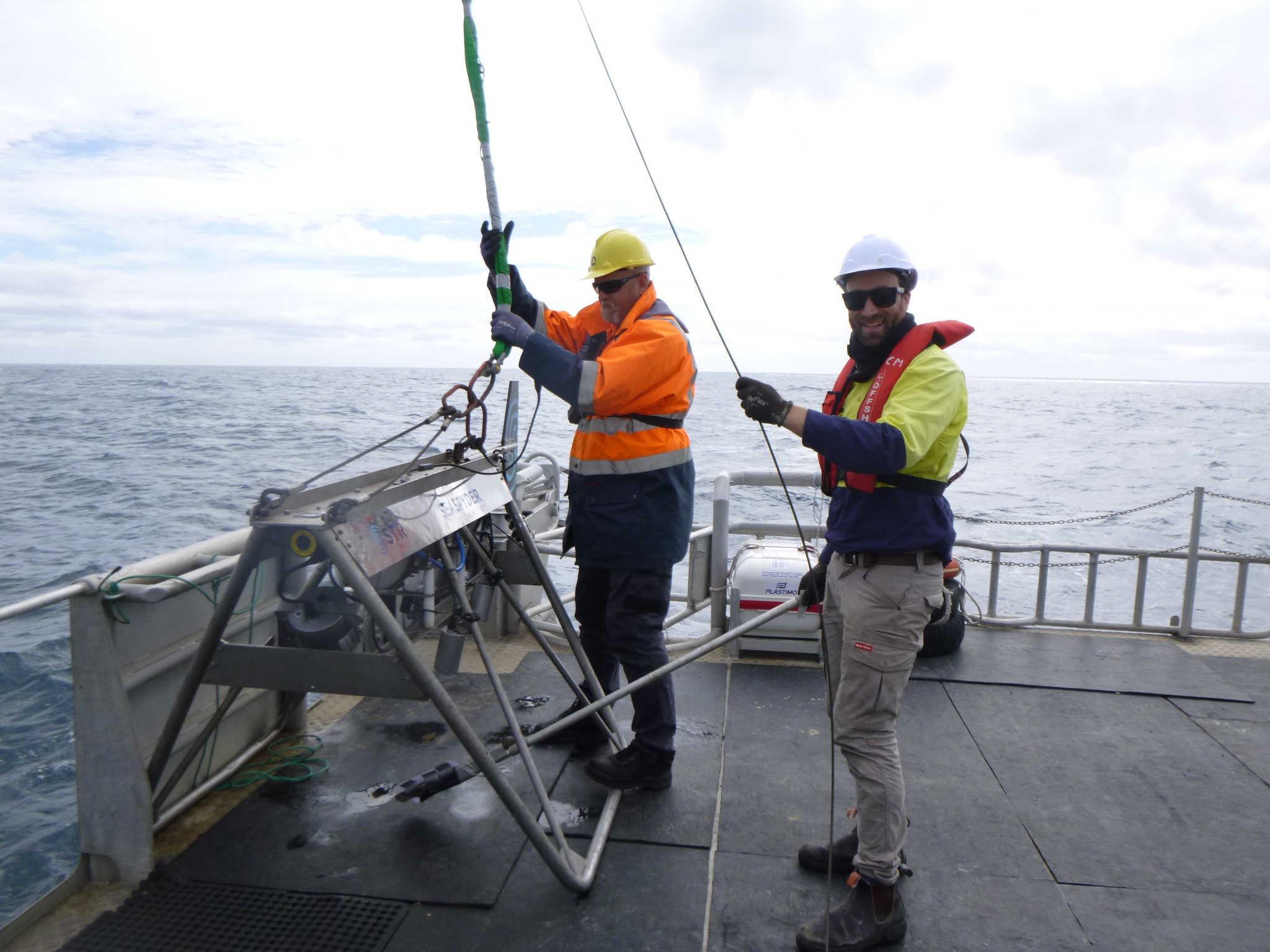 Offshore work - benthic surveys for Star of the South