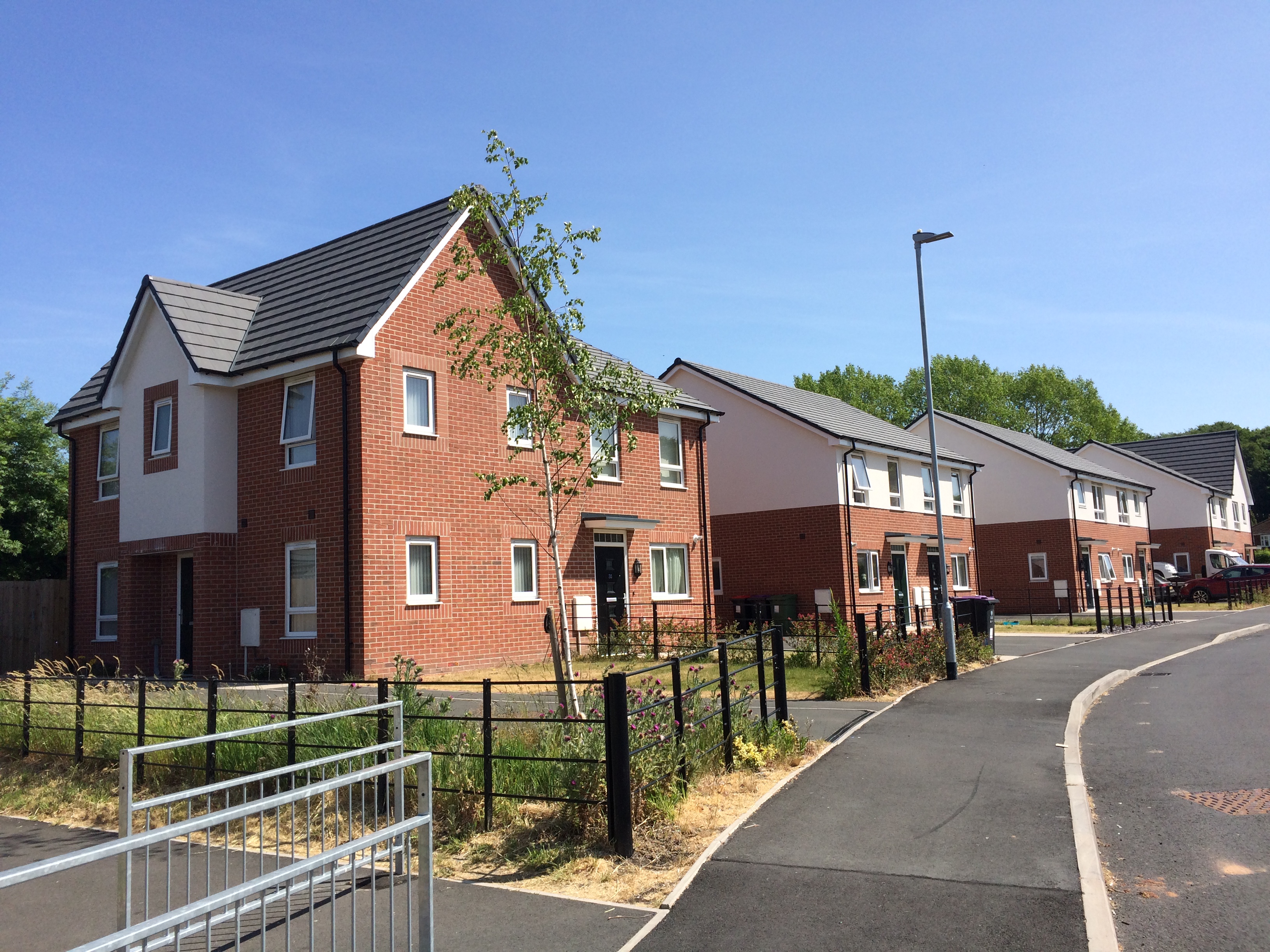 Affordable housing in Wrockwardine Wood, Telford