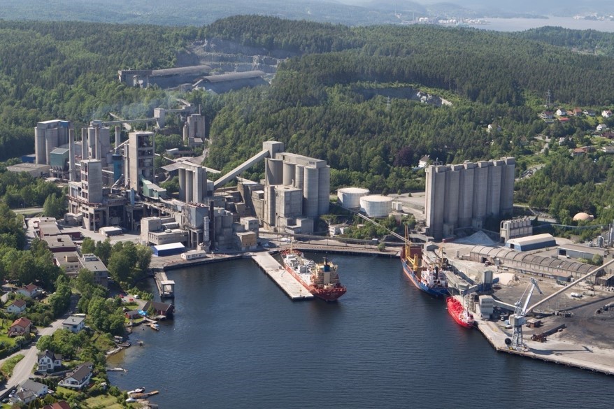 Norcem cement plant, Brevik Norway