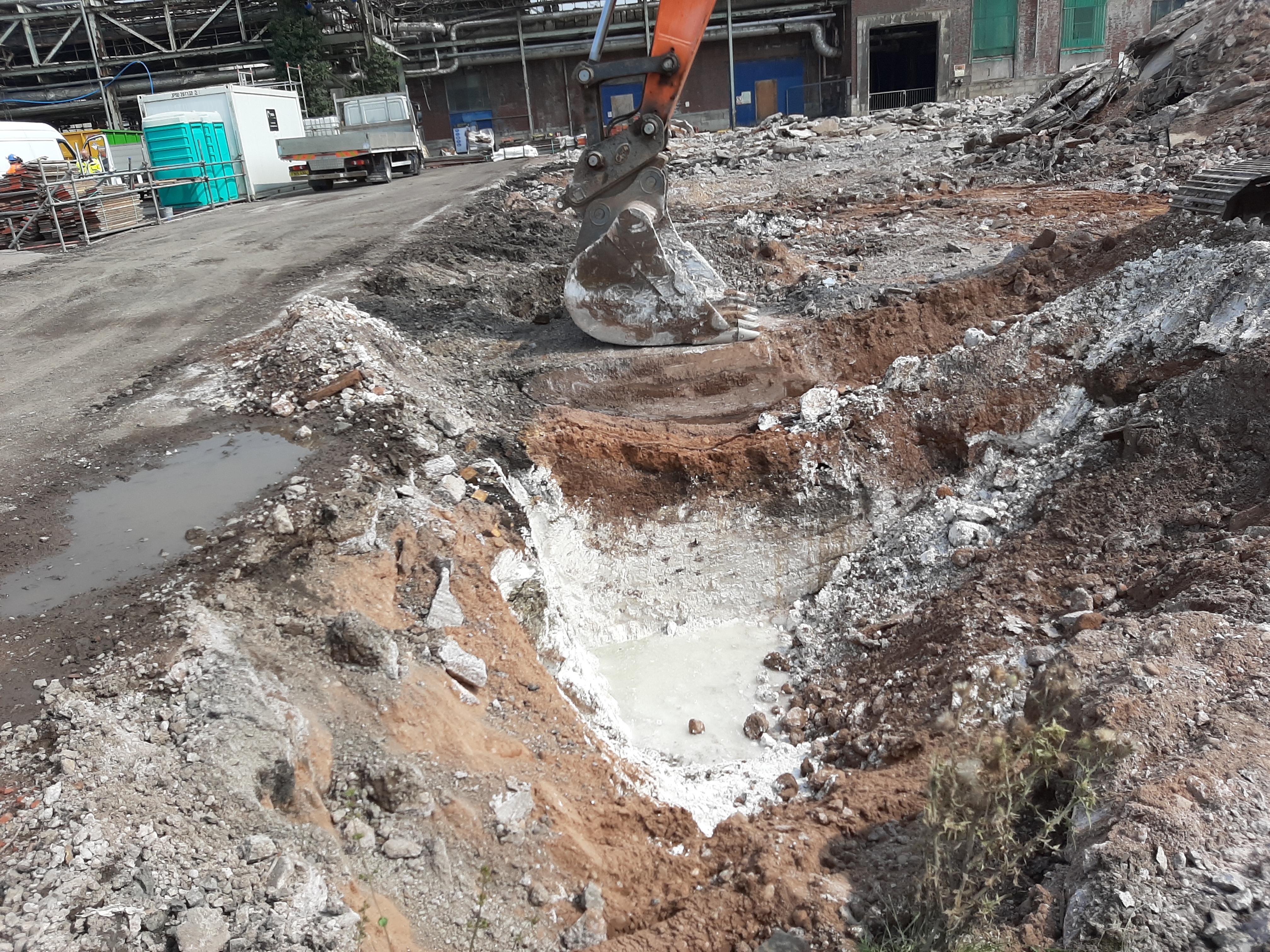 Lostock sustainble energy plant ground investigation works