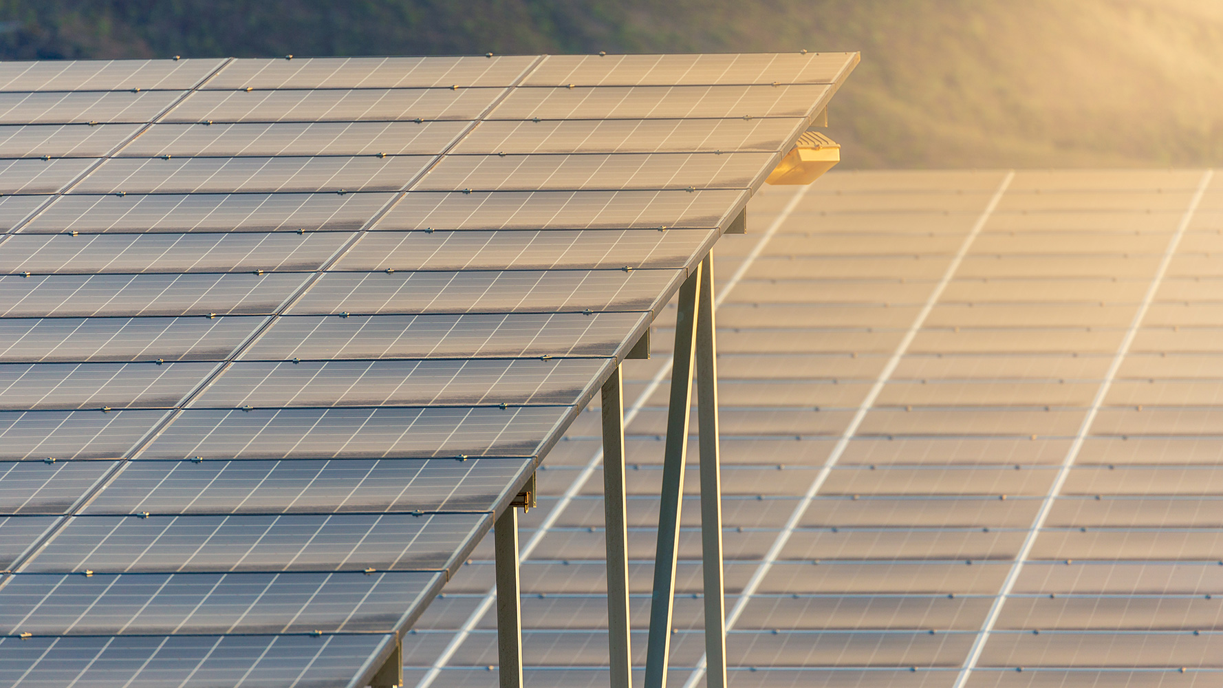 Solar Panels Closeup