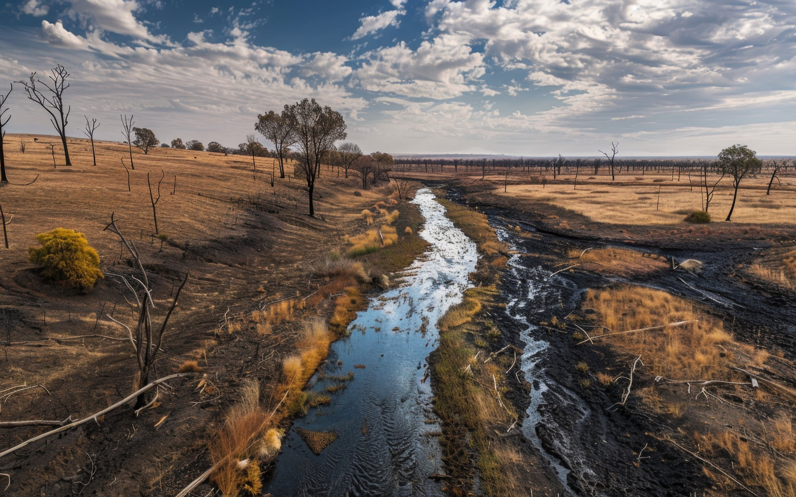 Water Australian Bush