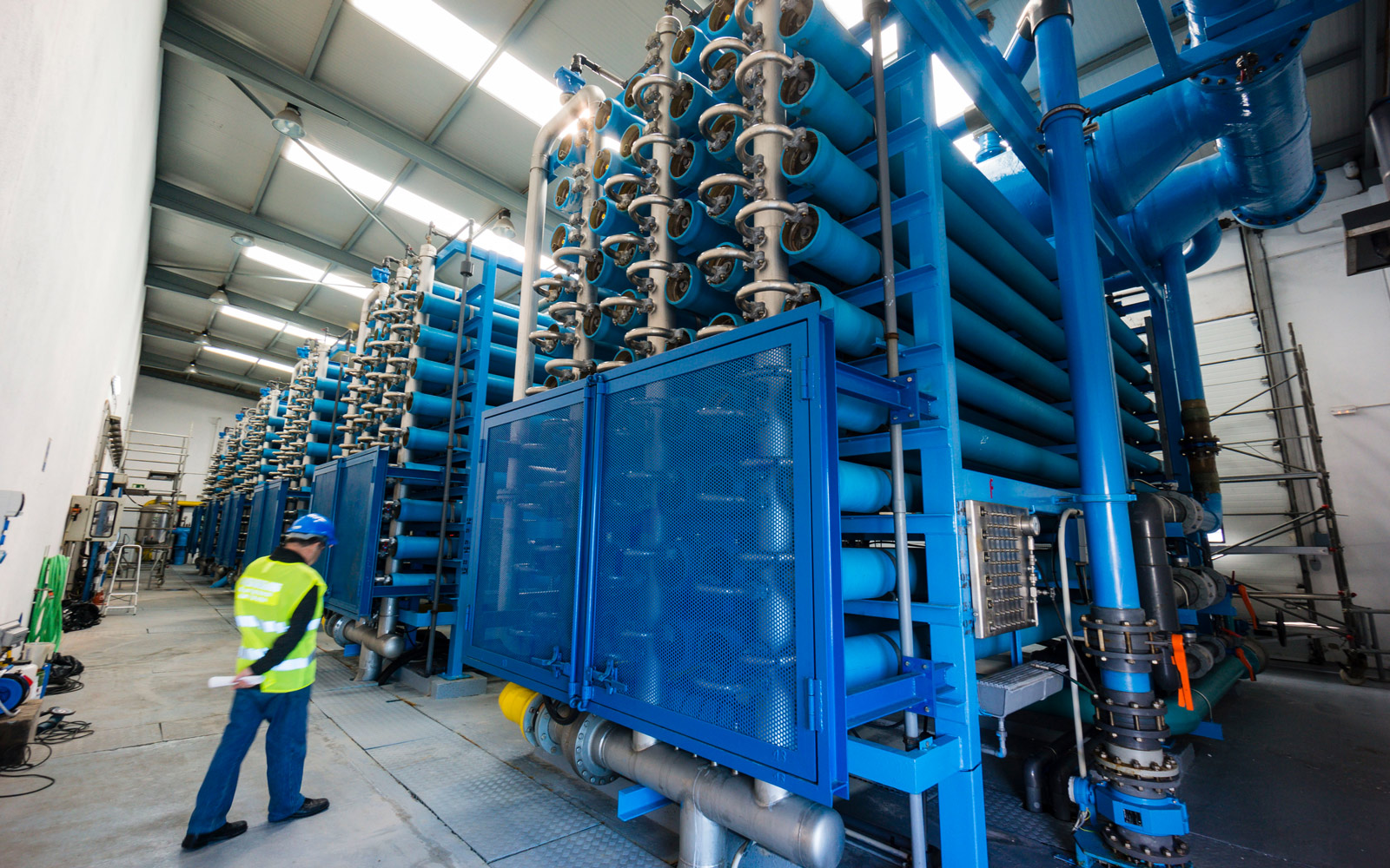 A look of the inner workings of a desalination plant