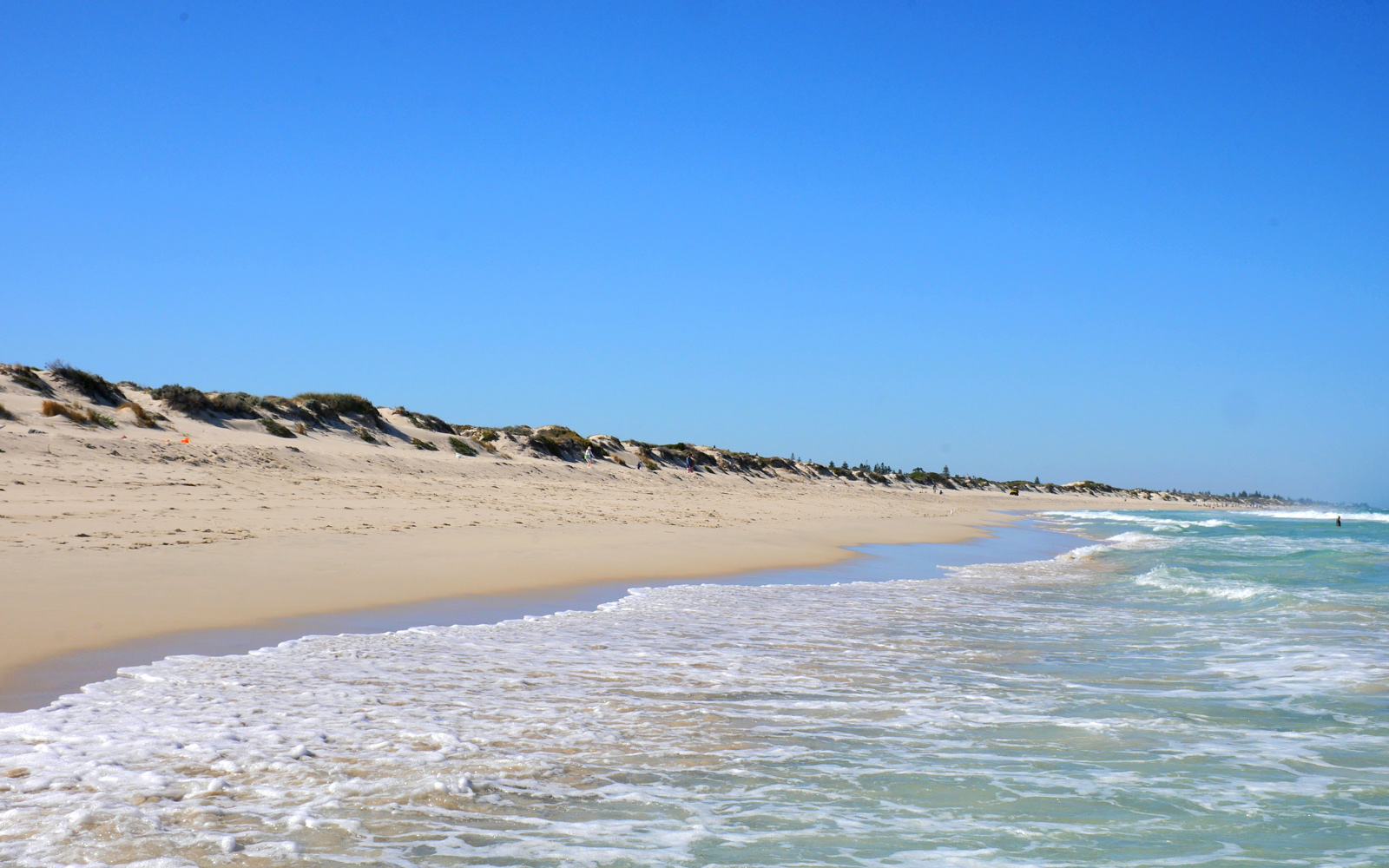 A sunny day at Scarborough Beach, Perth